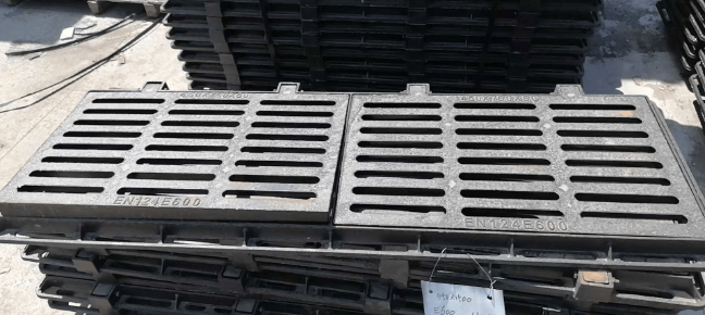 兰州球墨铸铁连体双篦展示