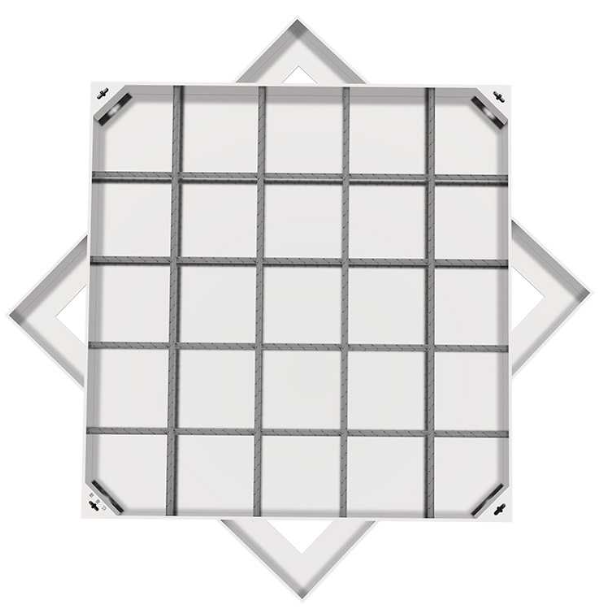 兰州不锈钢方井展示